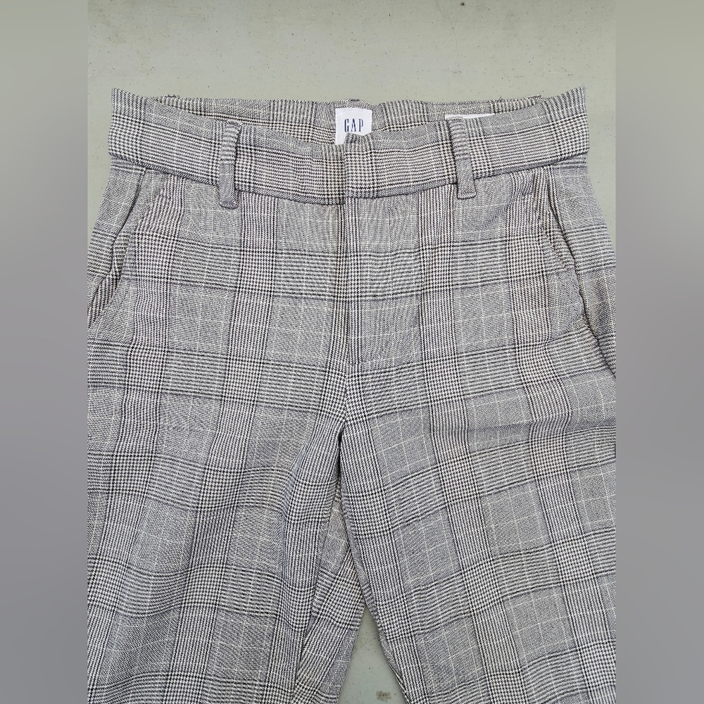 Gap gray plaid pant
